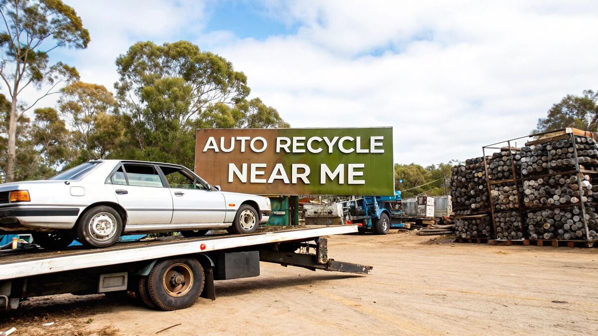 Finding an Auto Recycler Near Me in Australia