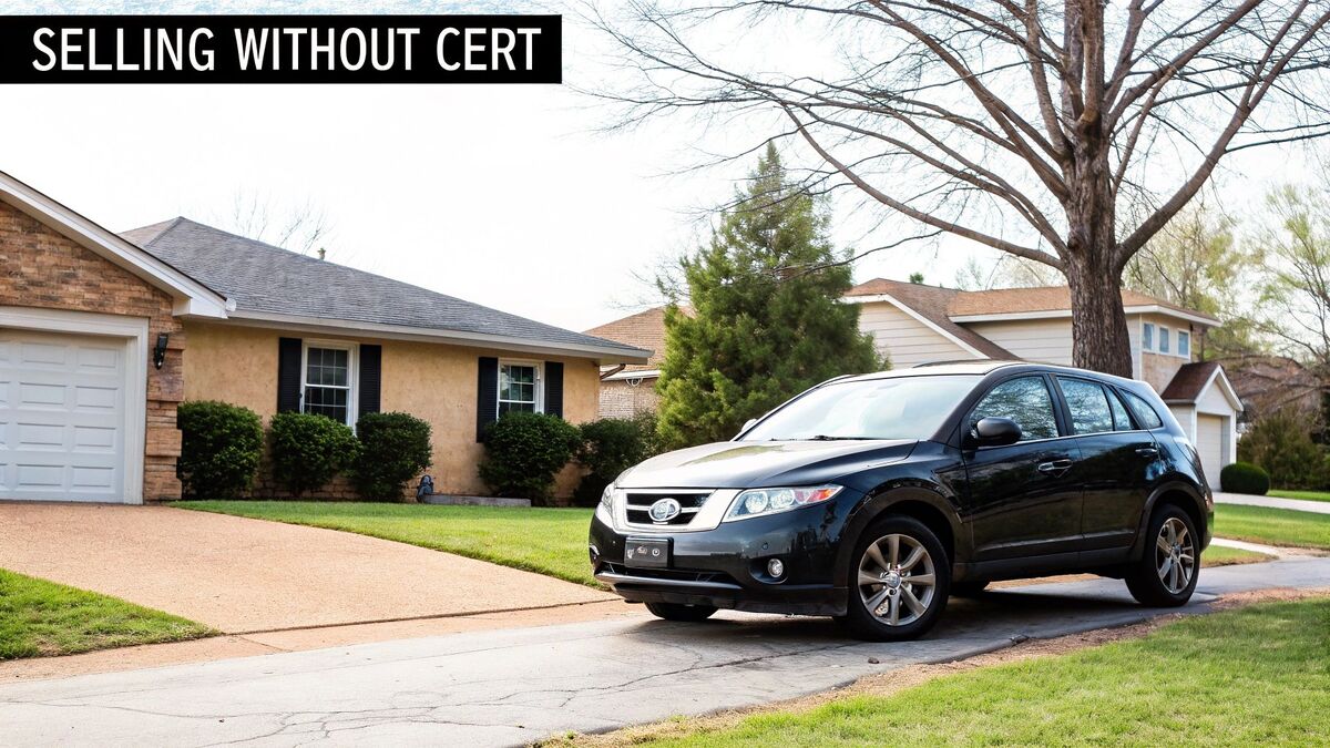 Can You Sell a Car Without a Roadworthy in SA?