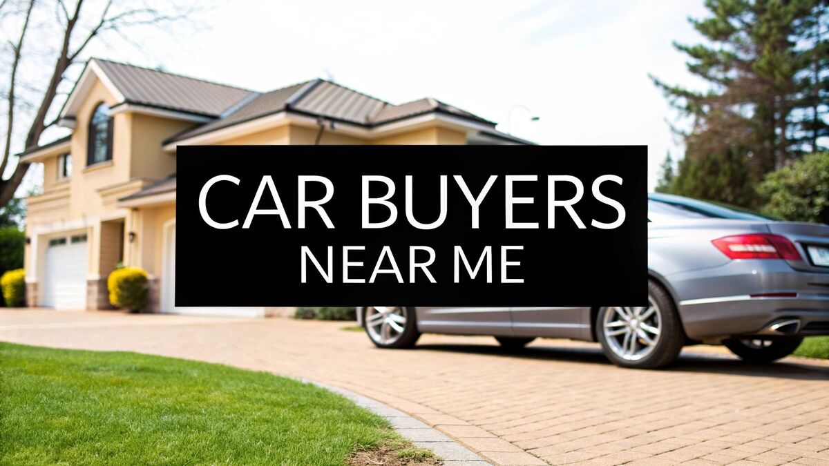 Finding Car Buyers Near You for the Best Offer