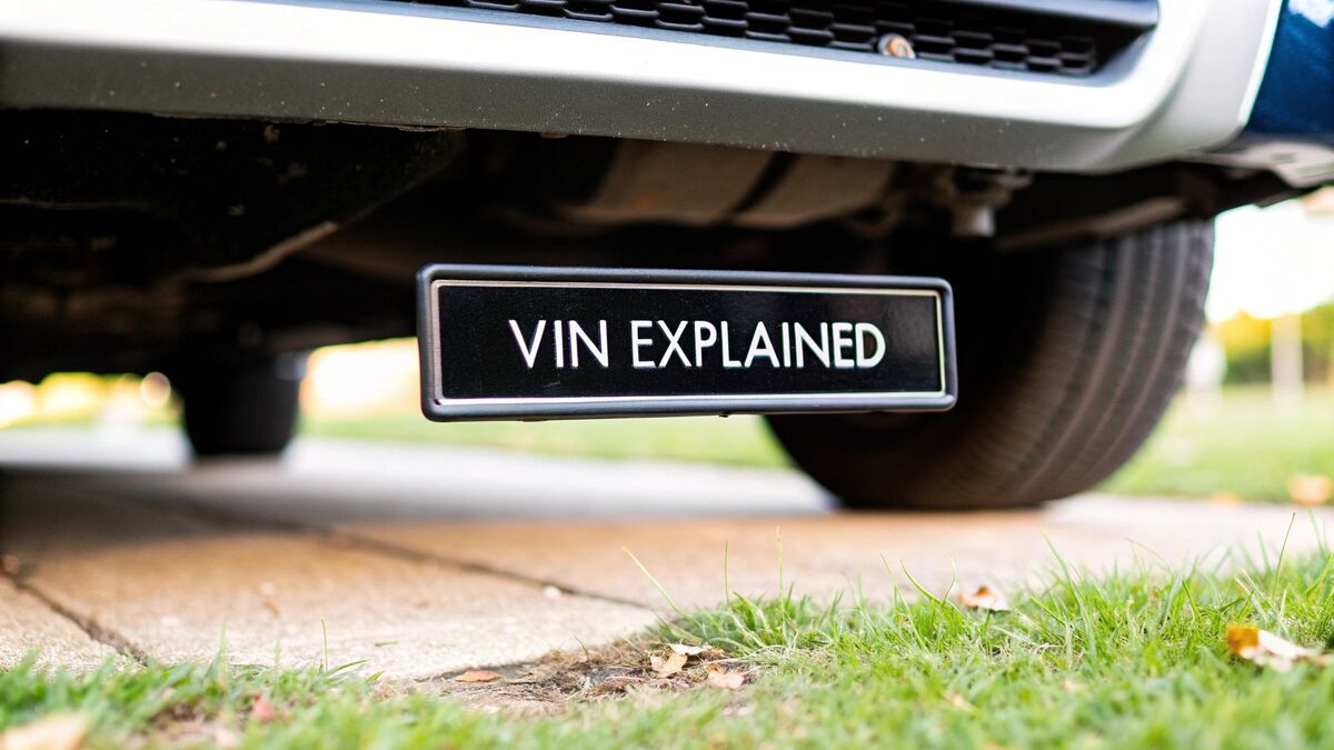 What Is a Vehicle Identification Number? Complete Guide