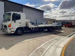 Our tow truck at the Adelaide depot